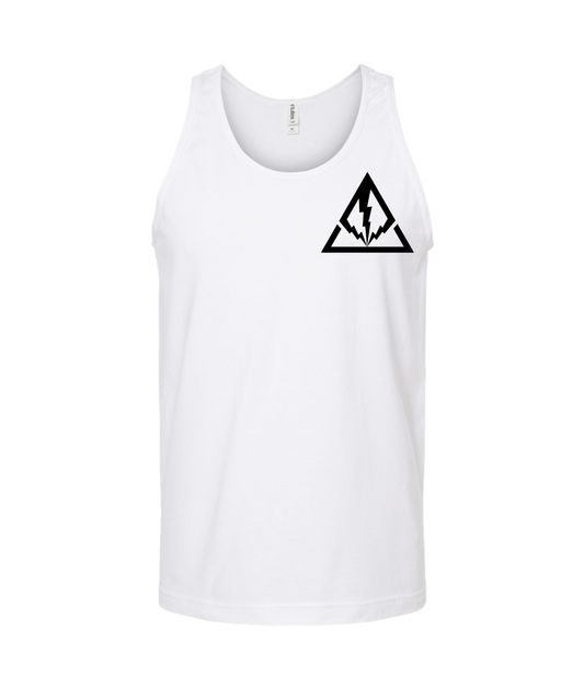 V-FILTOP - TRIBOLT - White Tank Top