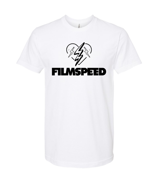 V-FILTOP - BOLT HEART - White T Shirt