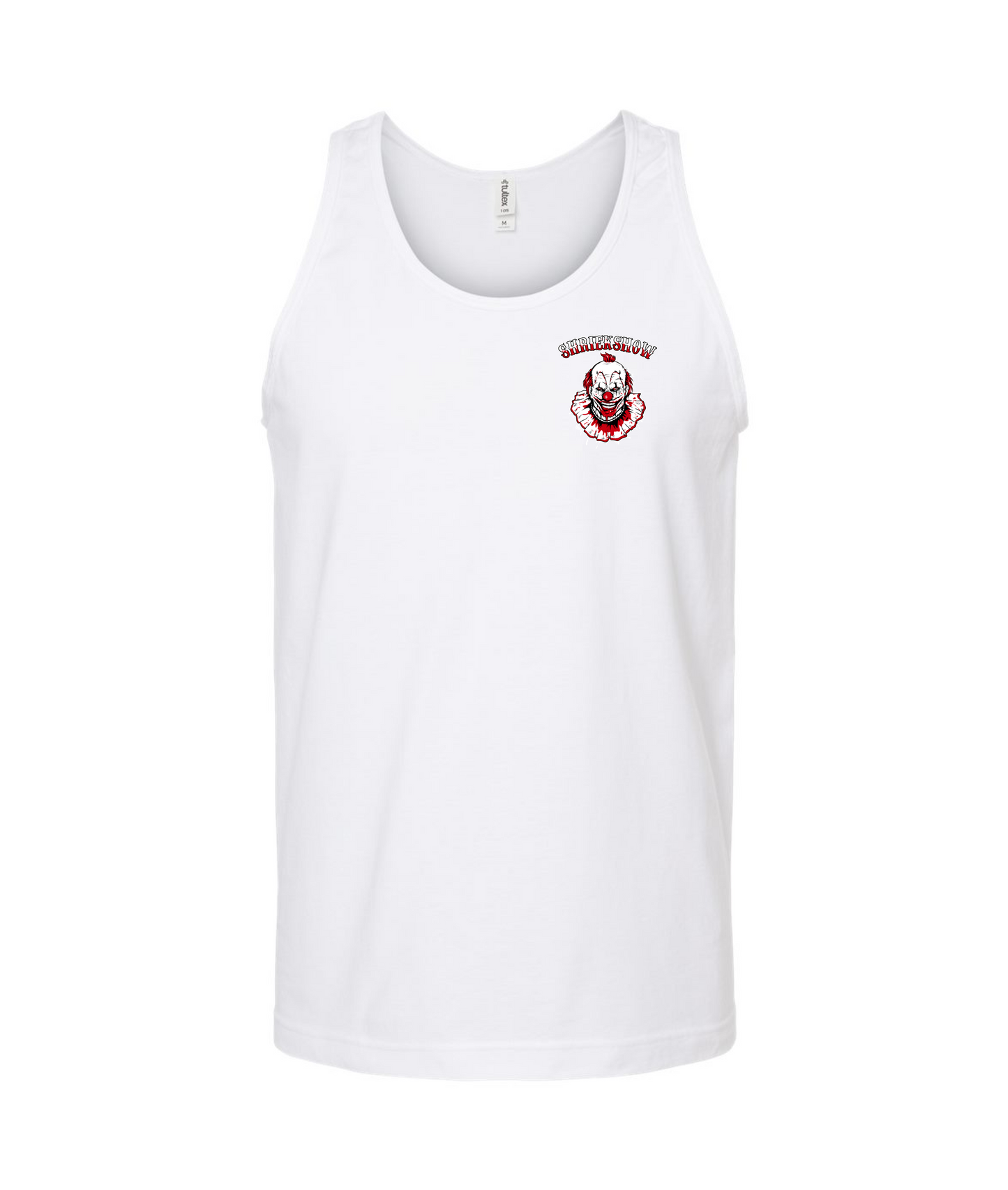 Fuzzy Monkey Films - Shriekshow - White Tank Top