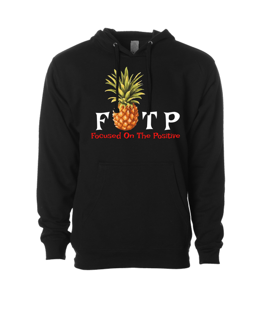 V-FOTPTOP - PINEAPPLE - Black Hoodie