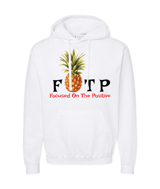 V-FOTPTOP - PINEAPPLE - White Hoodie