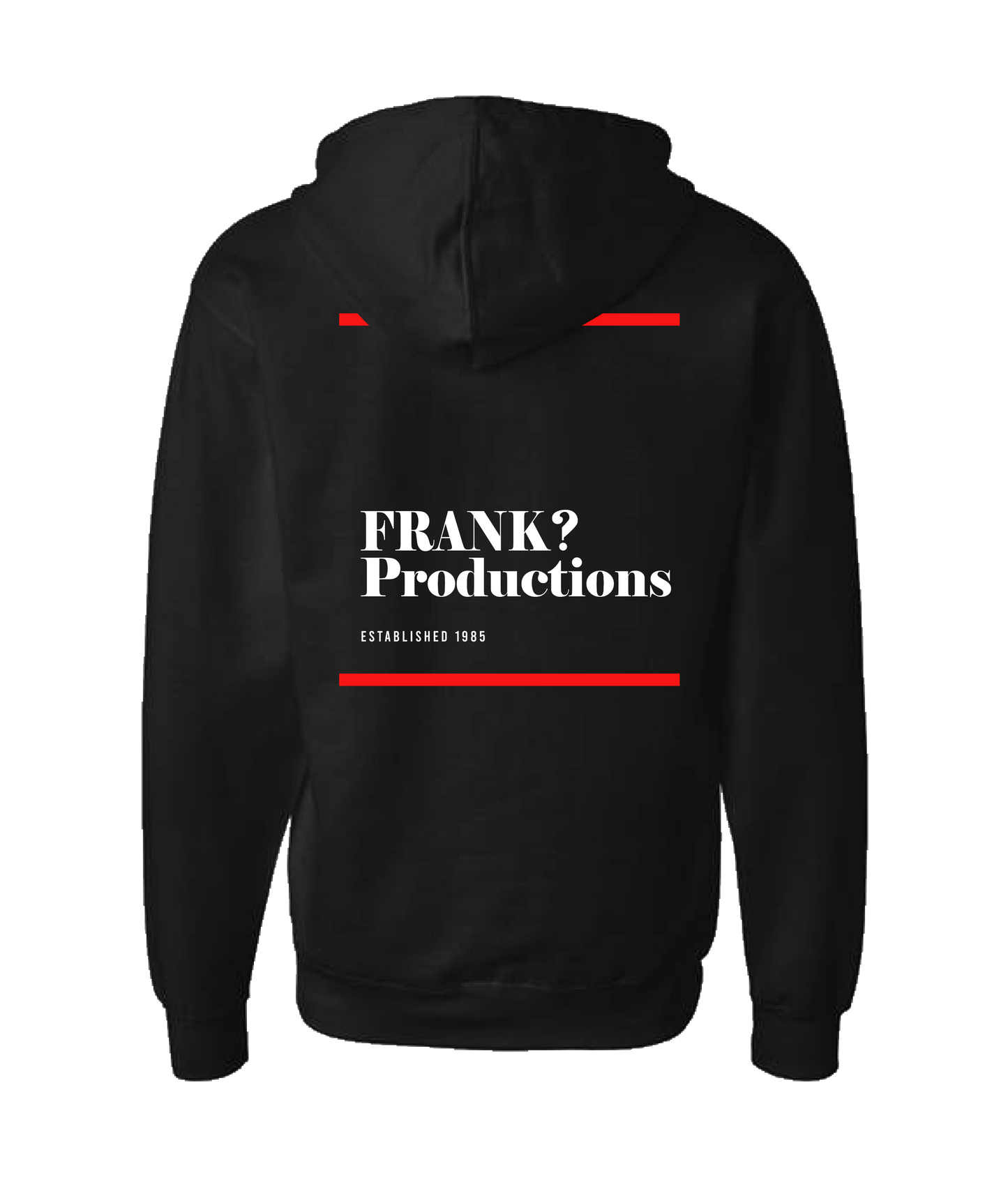 FRANK? Piccolella - Established 1985 - Black Zip Up Hoodie