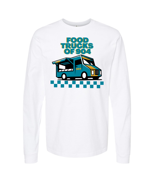 Foodtrucksof904 - The 904 - White Long Sleeve T