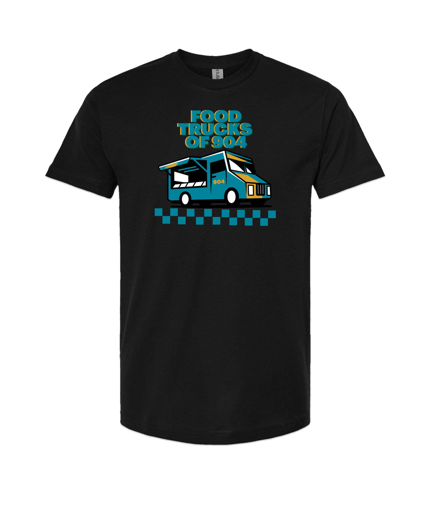 Foodtrucksof904 - The 904 - Black T Shirt