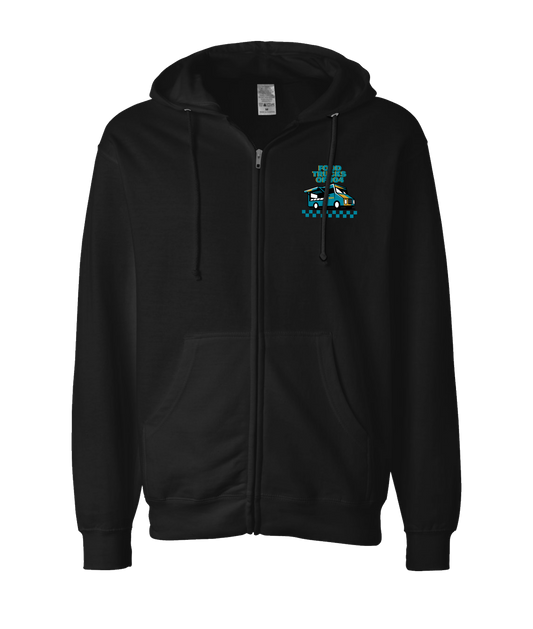 Foodtrucksof904 - The 904 - Black Zip Up Hoodie