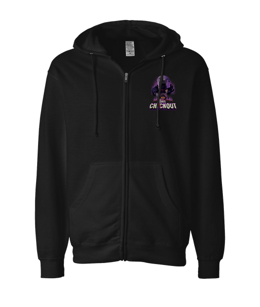V-FTPTOP - OG LC - Black Zip Up Hoodie