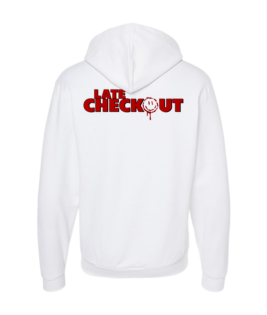 V-FTPTOP - Logo - White Zip Up Hoodie