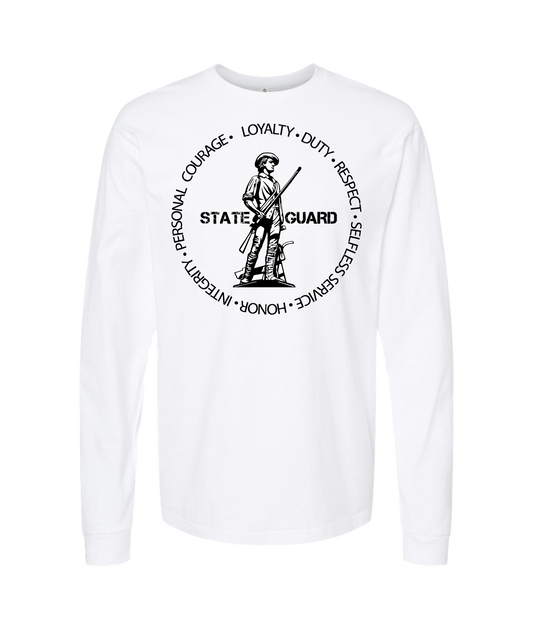 State Guard Apparel - STATE GUARD - White Long Sleeve T