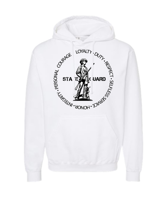 State Guard Apparel - STATE GUARD - White Hoodie