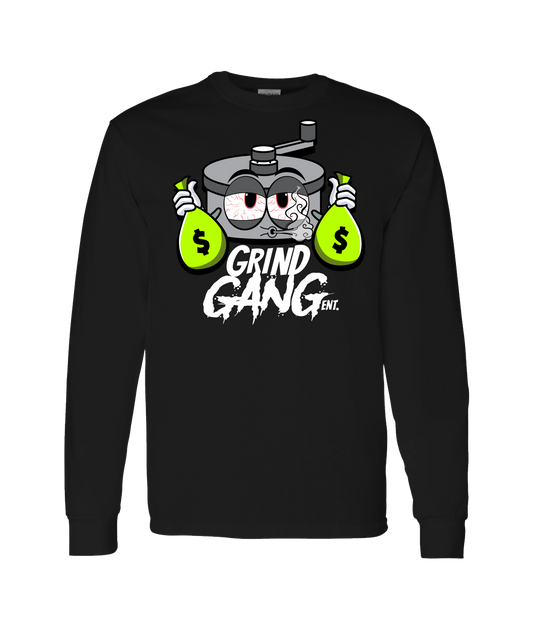 V-GGETOP - DESIGN 1 - Black Long Sleeve T