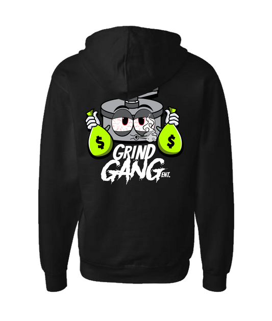 V-GGETOP - DESIGN 1 - Black Zip Up Hoodie