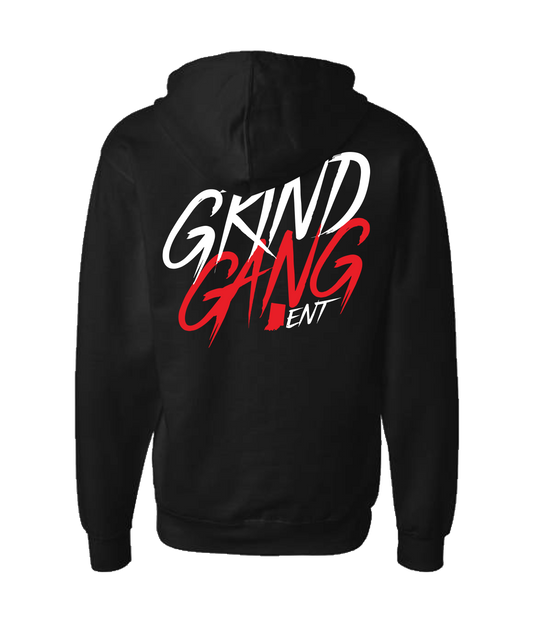 V-GGETOP - INDIANA GRIND 1 - Black Zip Up Hoodie