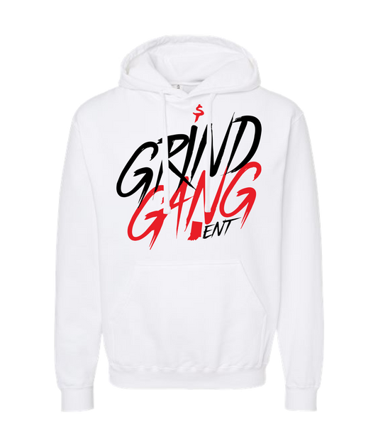 GRIND GANG ENT. LLC - INDIANA GRIND 1 - White Hoodie