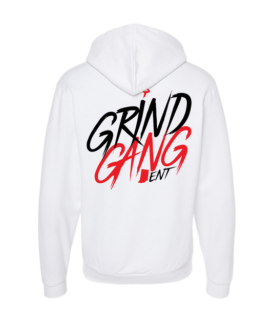 V-GGETOP - INDIANA GRIND 1 - White Zip Up Hoodie