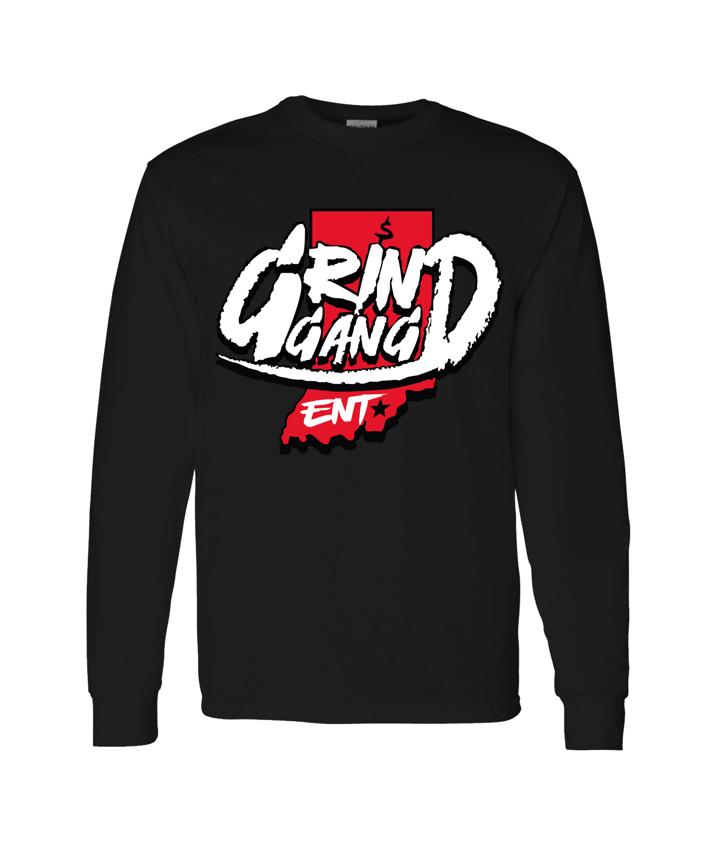 V-GGETOP - INDIANA GRIND 3 - Black Long Sleeve T