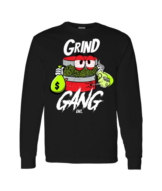V-GGETOP - DESIGN 2 - Black Long Sleeve T