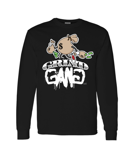 V-GGETOP - DESIGN 3 - Black Long Sleeve T