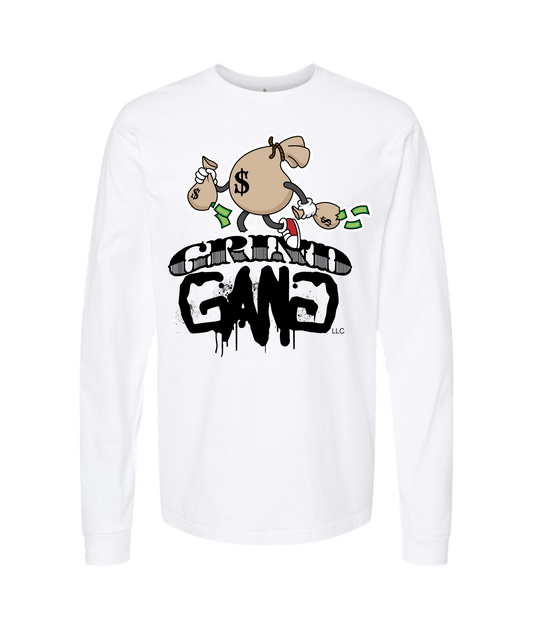 V-GGETOP - DESIGN 3 - White Long Sleeve T