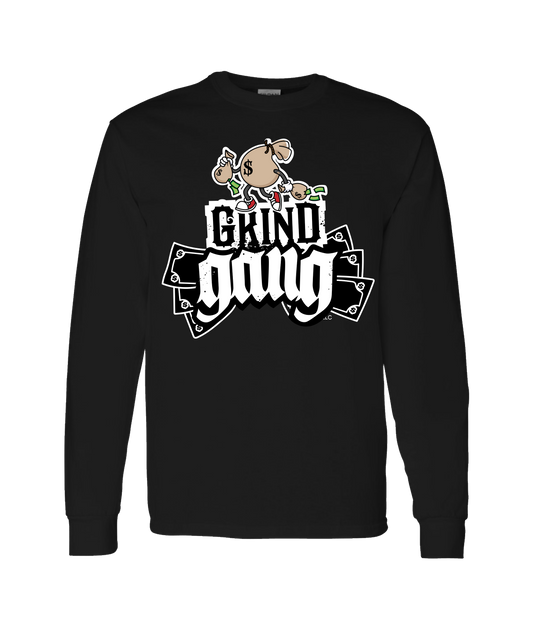 V-GGETOP - DESIGN 4 - Black Long Sleeve T