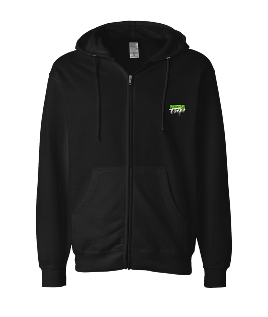 V-GGETOP - MECA - Black Zip Up Hoodie