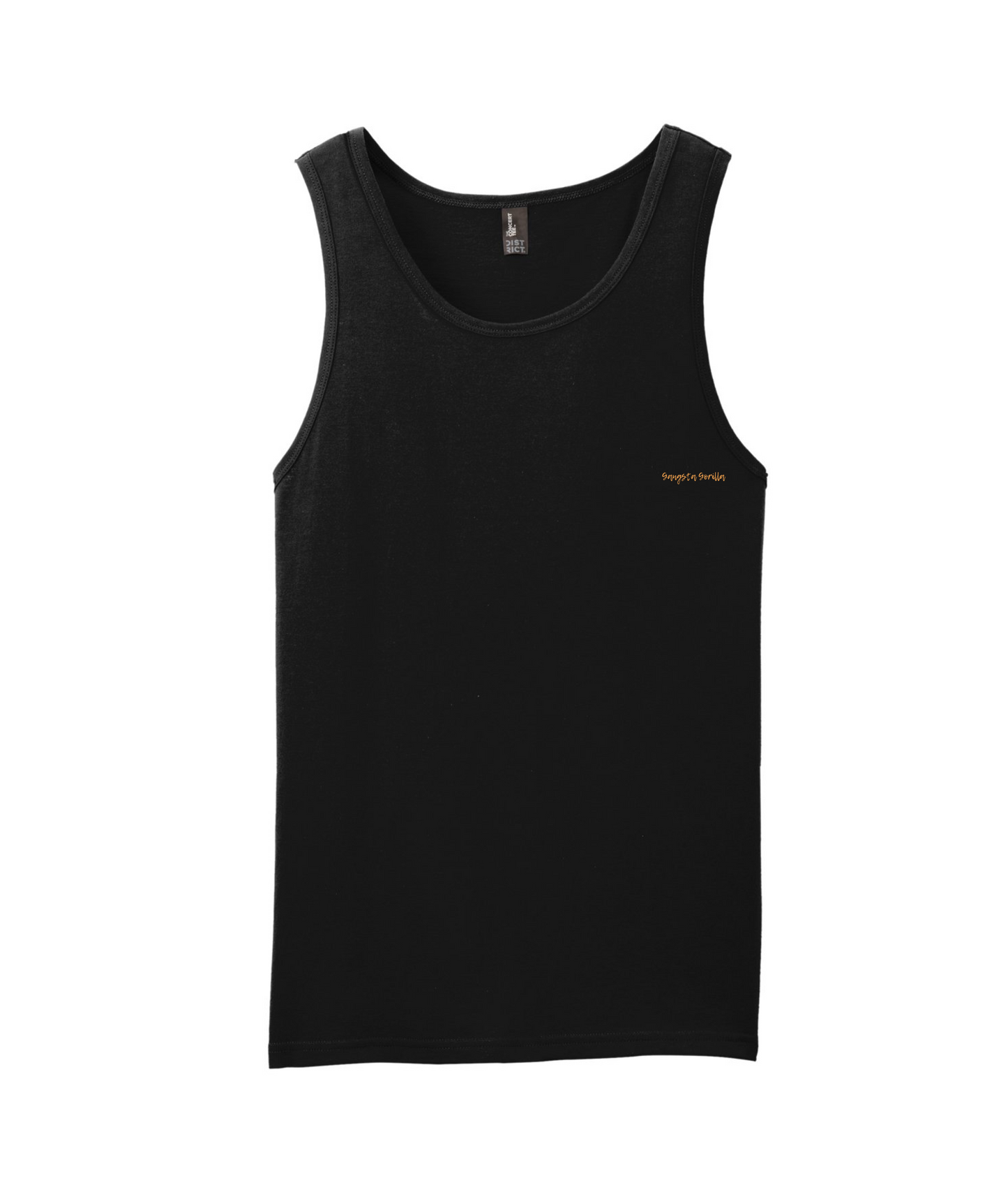Gangsta Gorilla Extracts and Apparel - LOVE NOT HATE - Black Tank Top