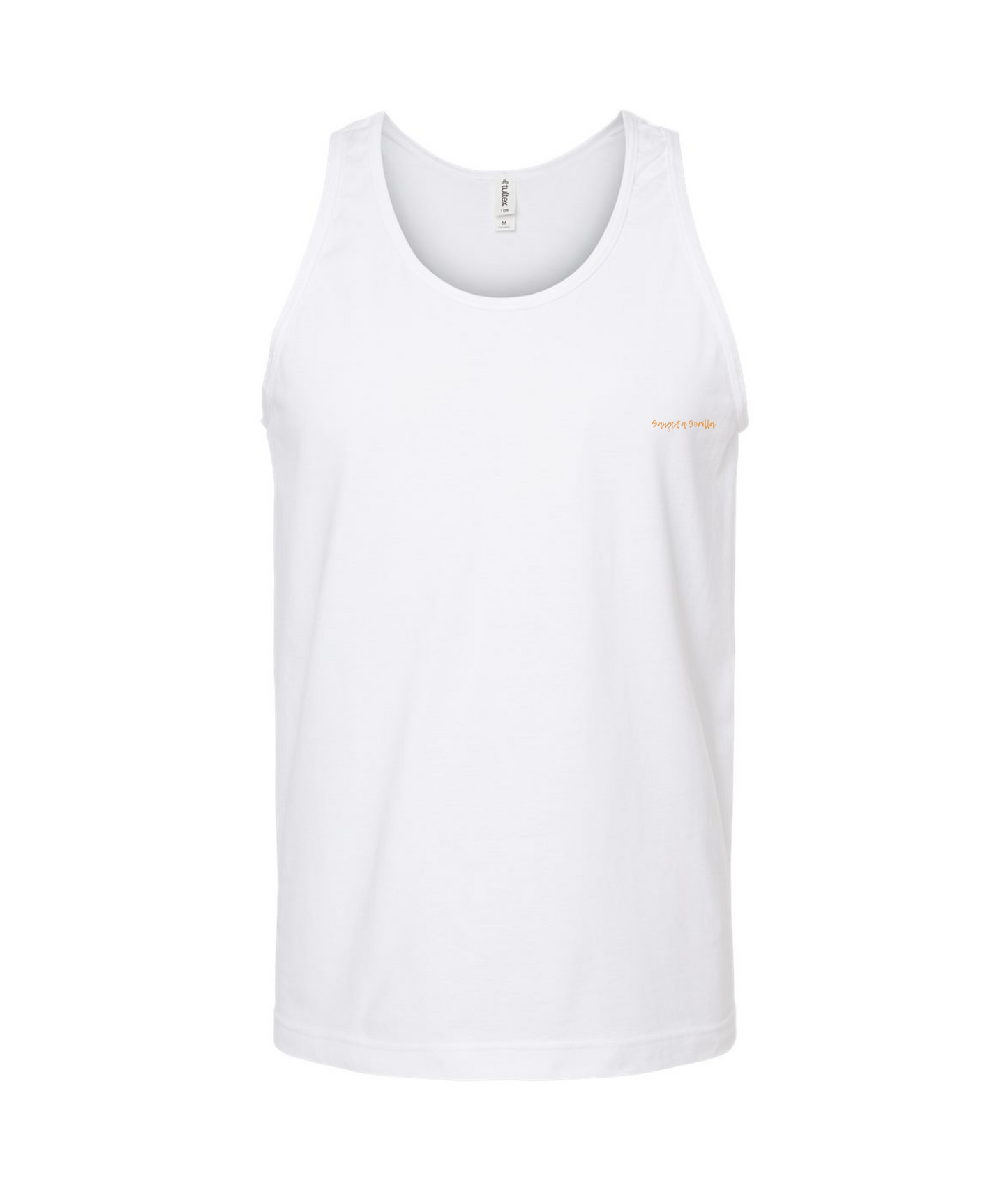 V-GGEATOP - LOVE NOT HATE - White Tank Top