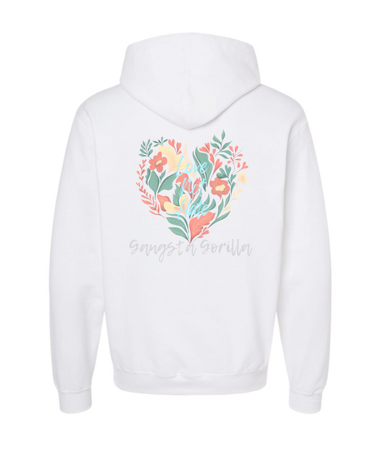 V-GGEATOP - LOVE NOT HATE - White Hoodie