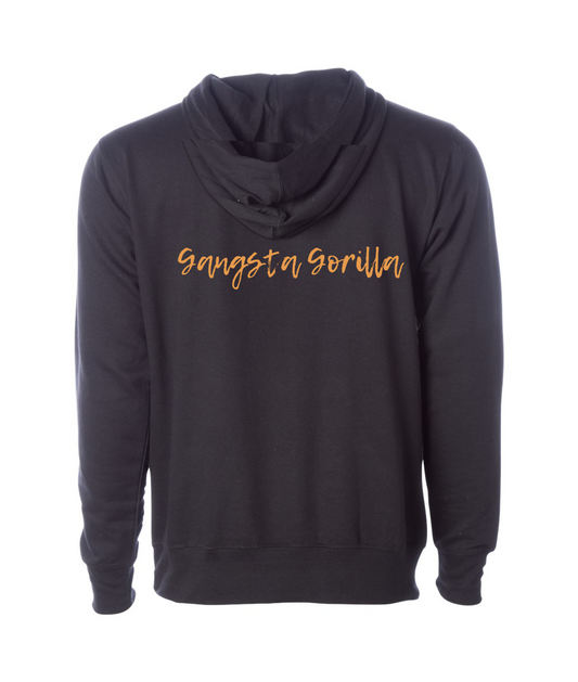 V-GGEATOP - RELAX - Black Hoodie