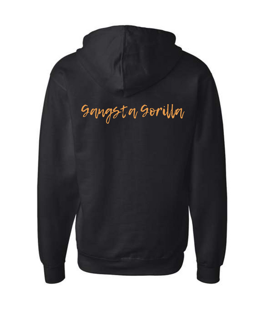 V-GGEATOP - RELAX - Black Zip Up Hoodie