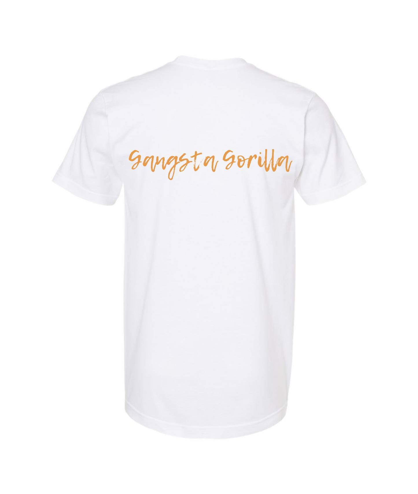 Gangsta Gorilla Extracts and Apparel - RELAX - White T Shirt