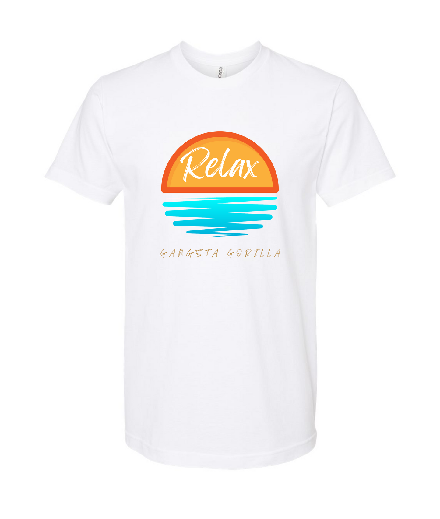 V-GGEATOP - RELAX - White T Shirt