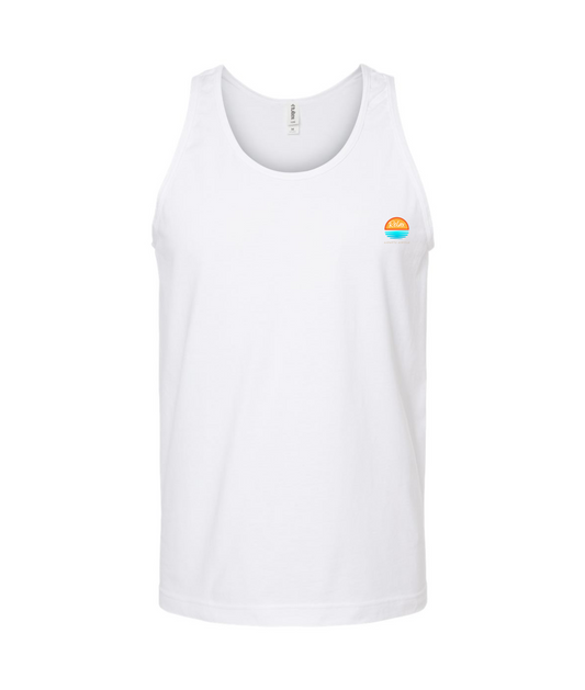 V-GGEATOP - RELAX - White Tank Top