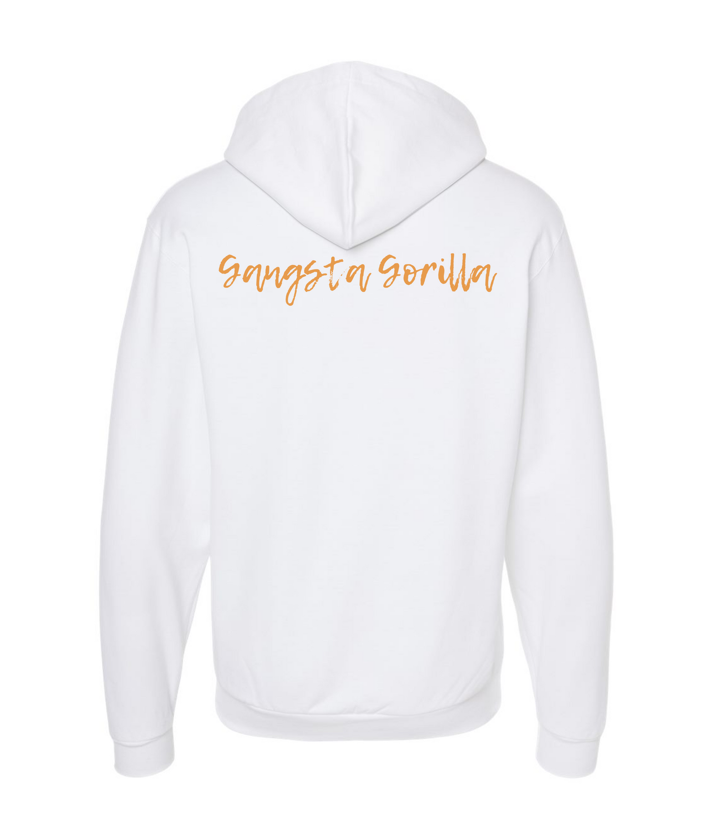 V-GGEATOP - RELAX - White Zip Up Hoodie