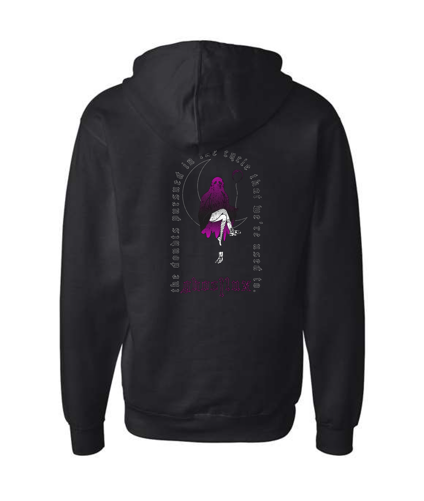 Ghostlux Zip Up Hoodie