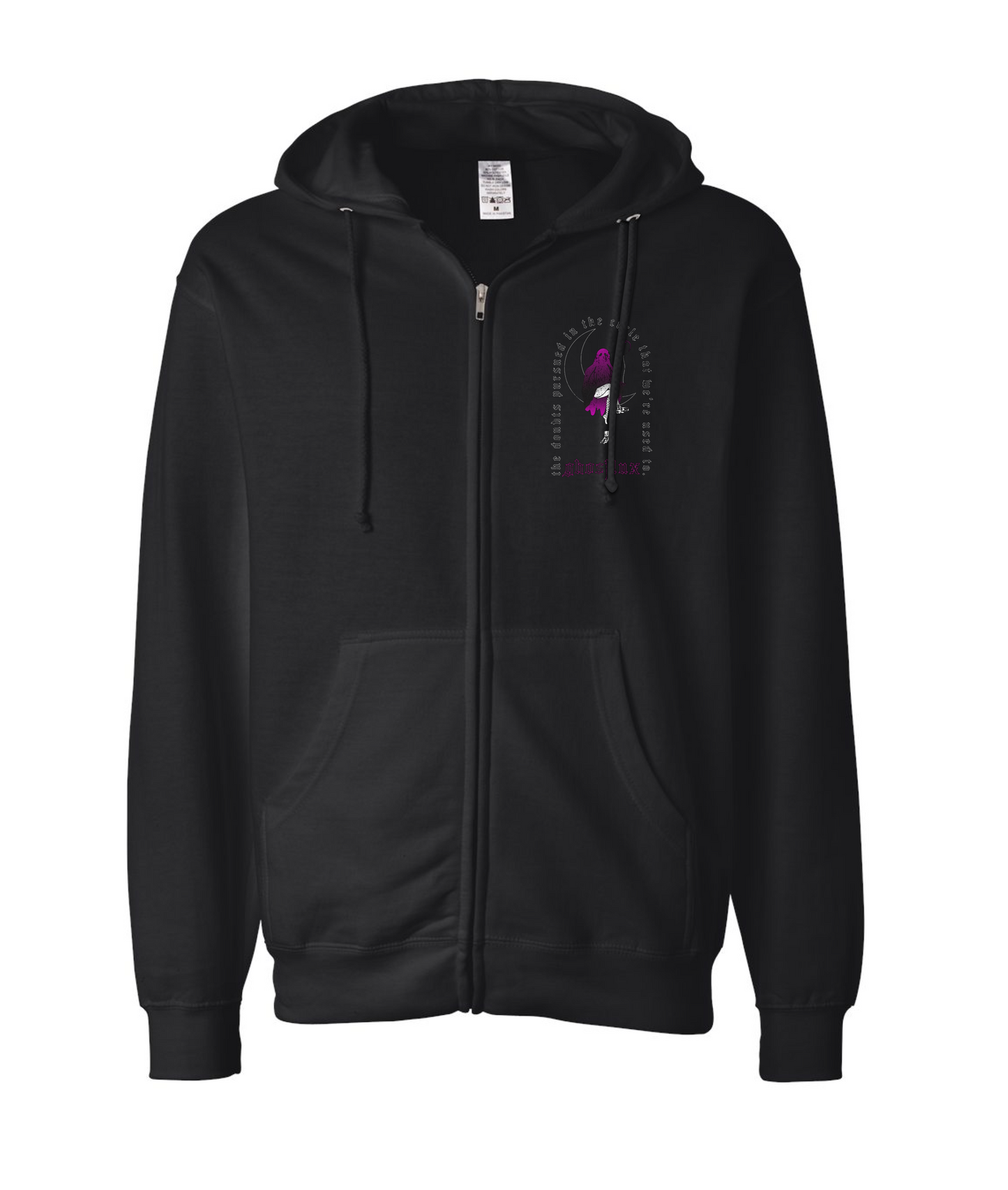 Ghostlux Zip Up Hoodie