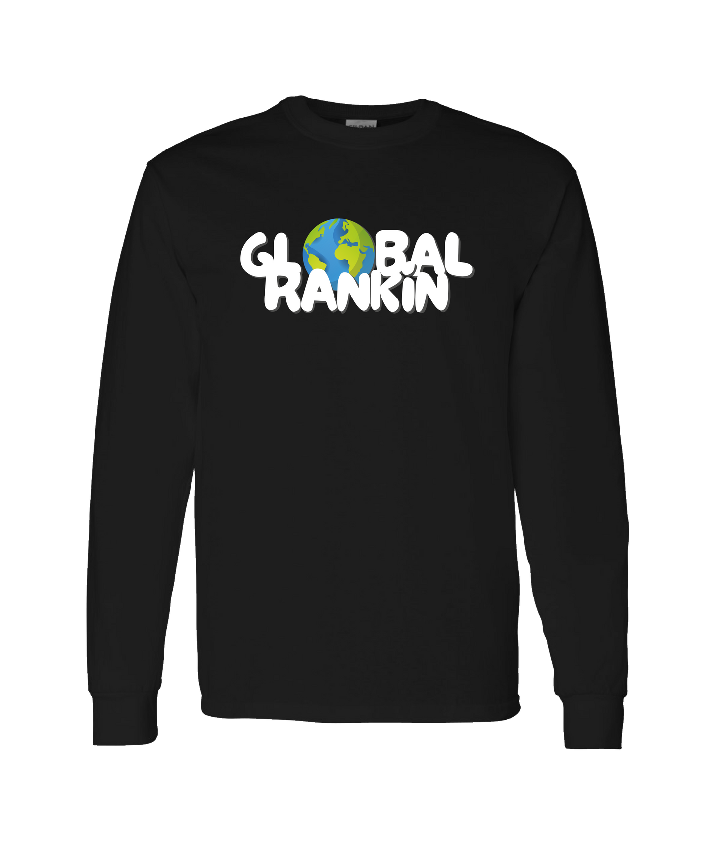 Global Rankin - Logo - Black Long Sleeve T