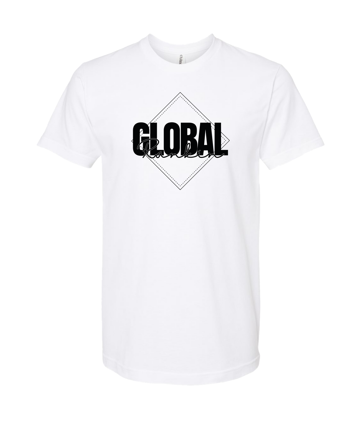 Global Rankin - Diamond Logo - White T-Shirt