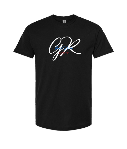 Global Rankin - Initials EST 1991 - Black T-Shirt