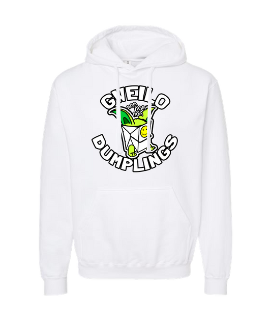 V-GWETOP - NOM NOM - White Hoodie