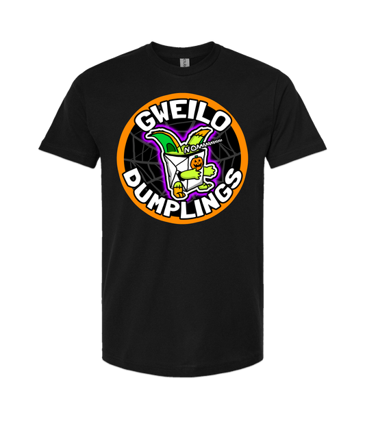 V-GWETOP - SPOOKY DUMPLINGS - Black T Shirt
