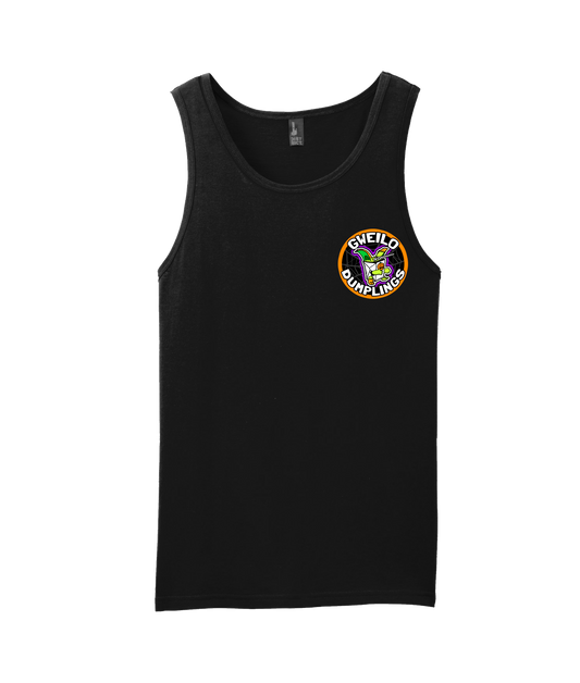 V-GWETOP - SPOOKY DUMPLINGS - Black Tank Top