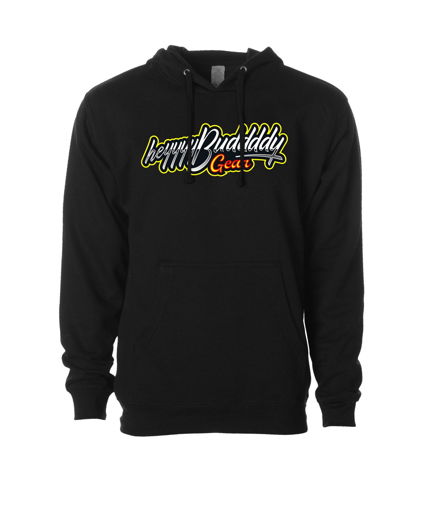 Heyyyy Buddddy Gear - Logo - Black Hoodie