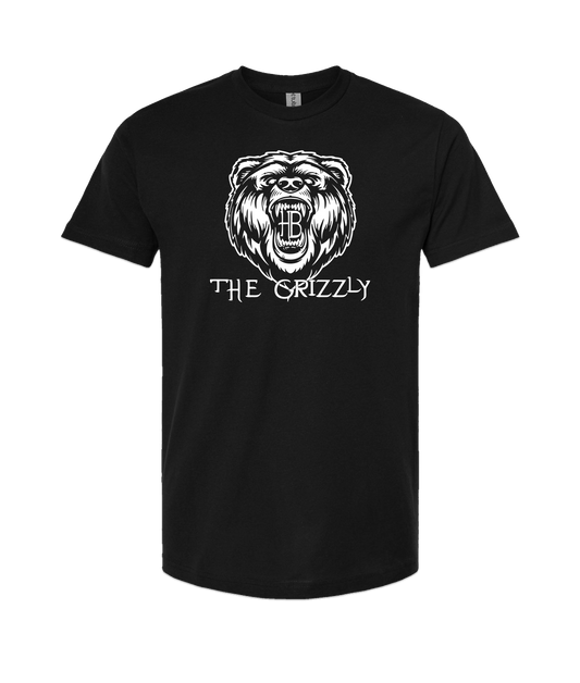 HB The Grizzly - Bear Logo - Black T-Shirt