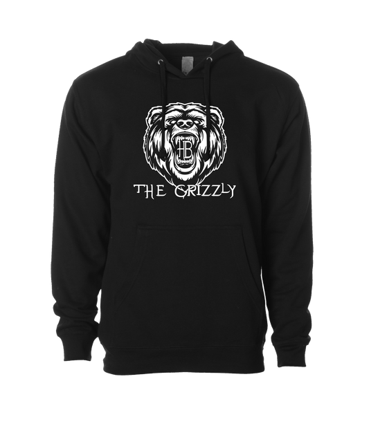 HB The Grizzly - Bear Logo - Black Hoodie