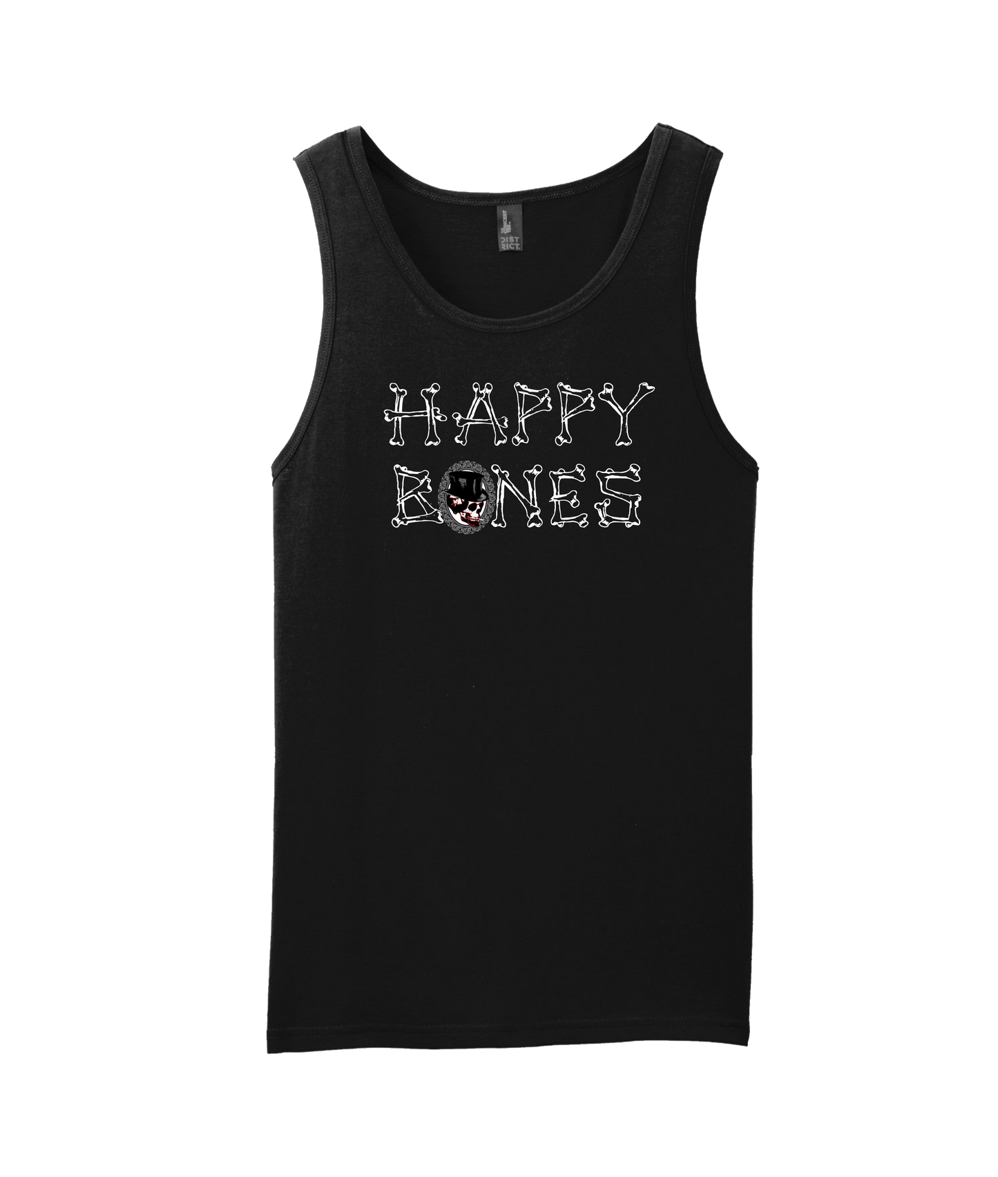 Happy Bones Jones - BONES - Black Tank Top