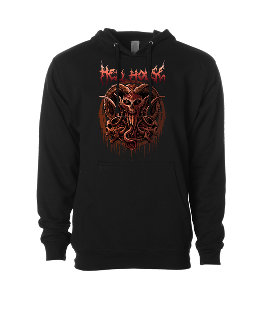 V-HELLTOP - LORDSKVLL - Black Hoodie