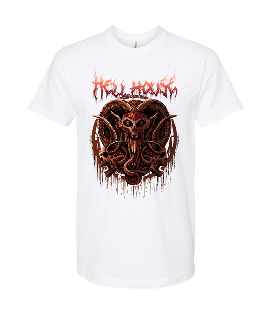 Hellhouse crypt - LORDSKVLL - White T-Shirt