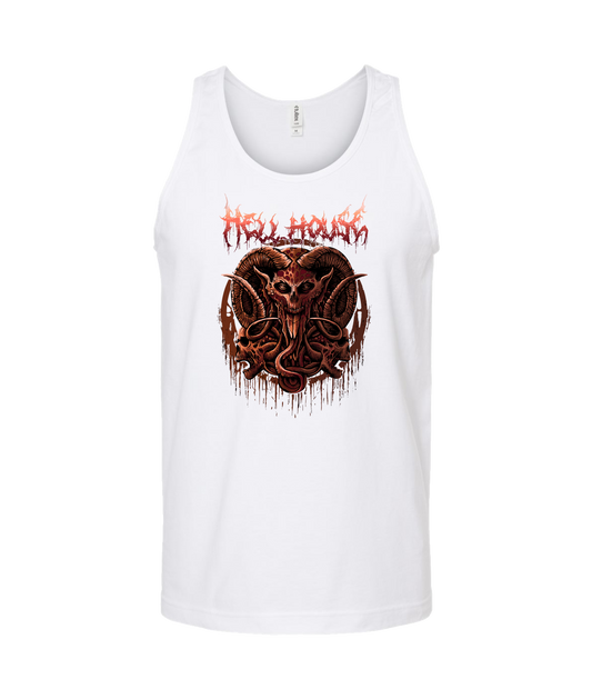Hellhouse crypt - LORDSKVLL - White Tank Top