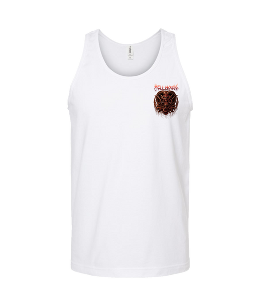 V-HELLTOP - LORDSKVLL - White Tank Top
