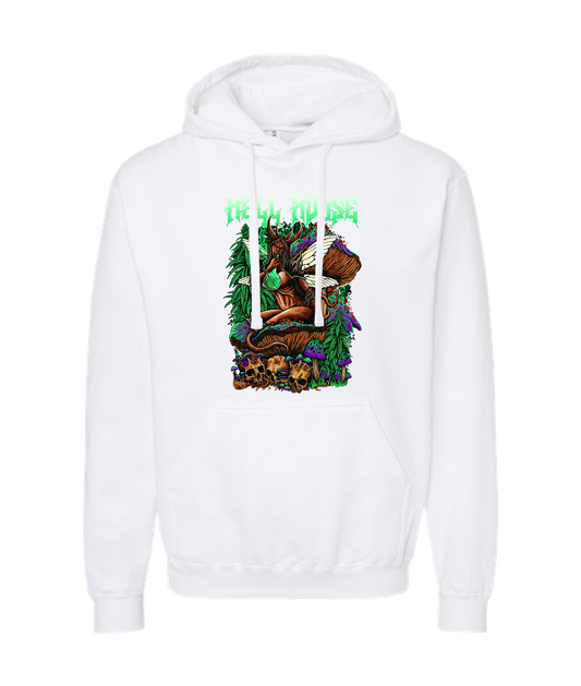 V-HELLTOP - MUSHROOM - White Hoodie